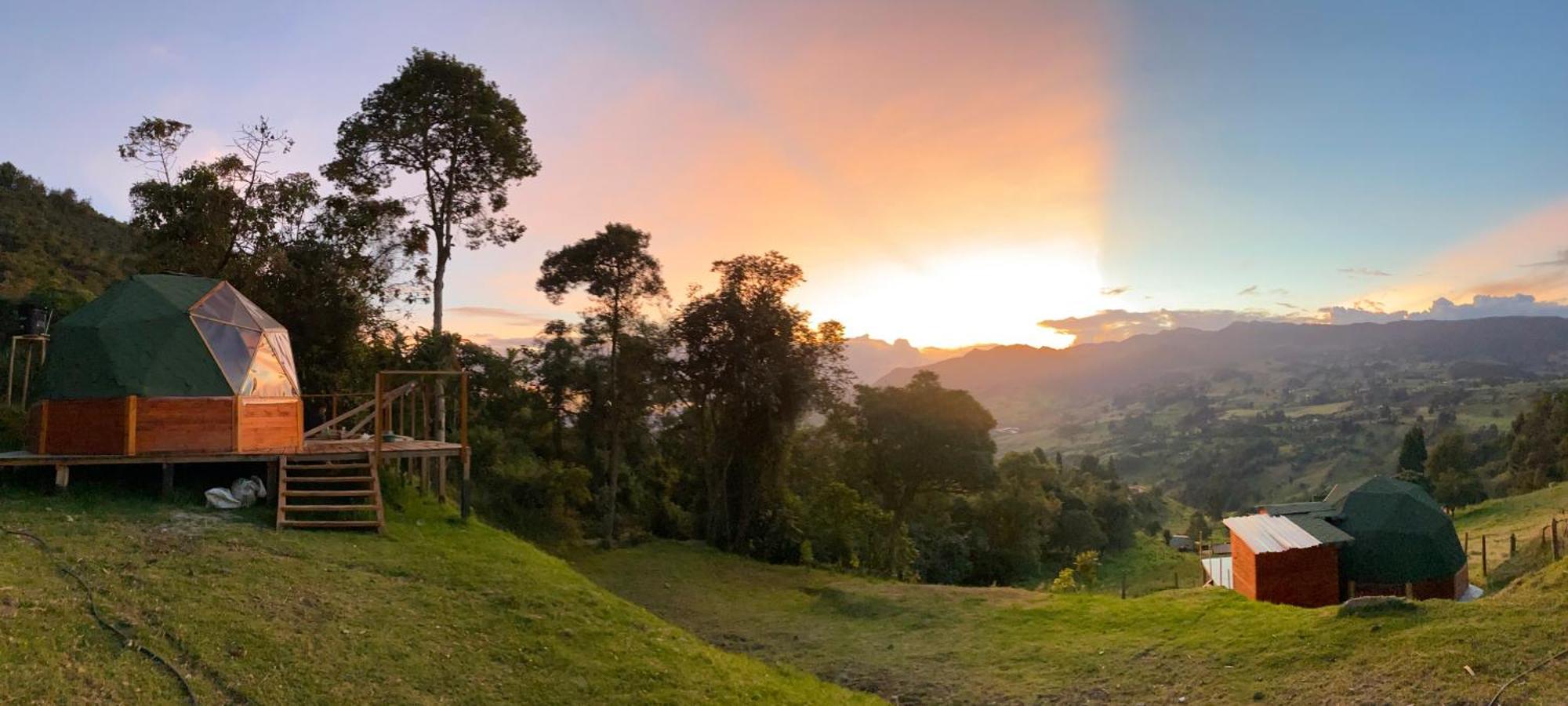 Glamping La Cima Neusa Casablanca  Eksteriør billede